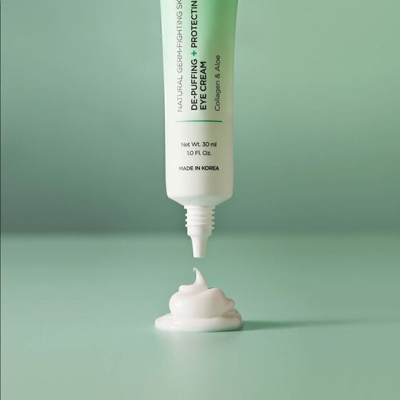 Fortify+ DE-PUFFING & PROTECTING EYE CREAM natural germ flighting skincare NEW - Picture 4 of 4